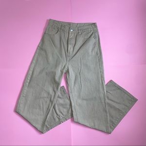 Relaxed fit jeans in cream 🤍🤎